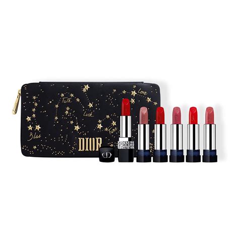 dior rouge dior coffret couture collection|christian Dior makeup gift set.